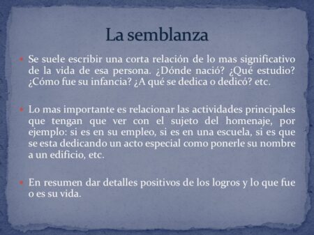 Ejemplo De Semblanza De Una Persona Ejemplo Sencillo Qué Es La Solapa